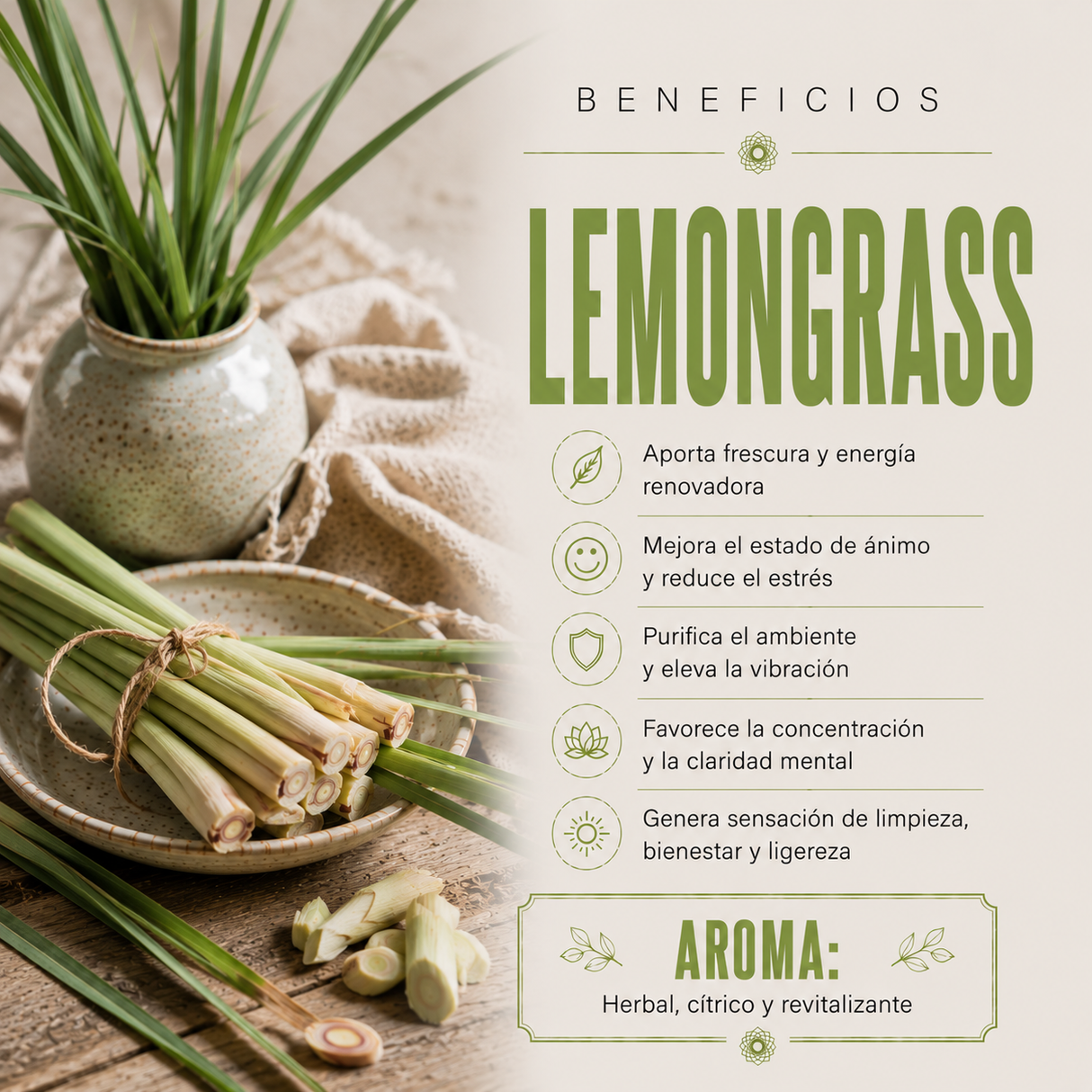 Aceite Esencial Lemongrass