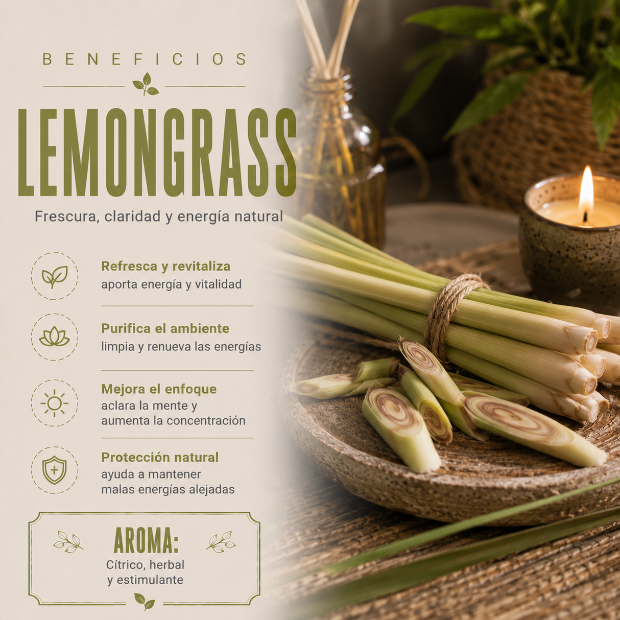 Aromatizante Spray Lemongrass 300 mL