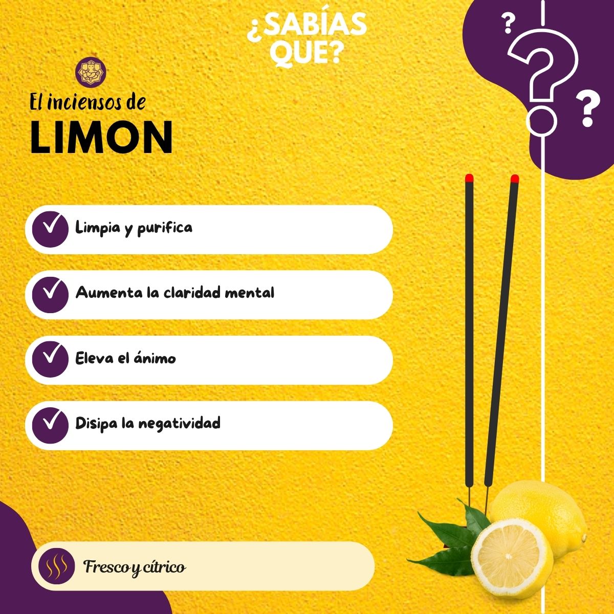 Incienso Masala Limón