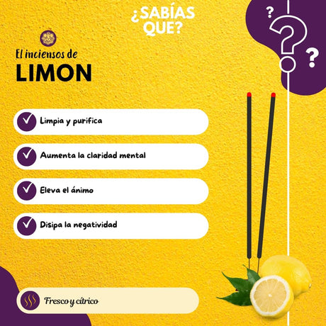 Incienso Jumbo Limón