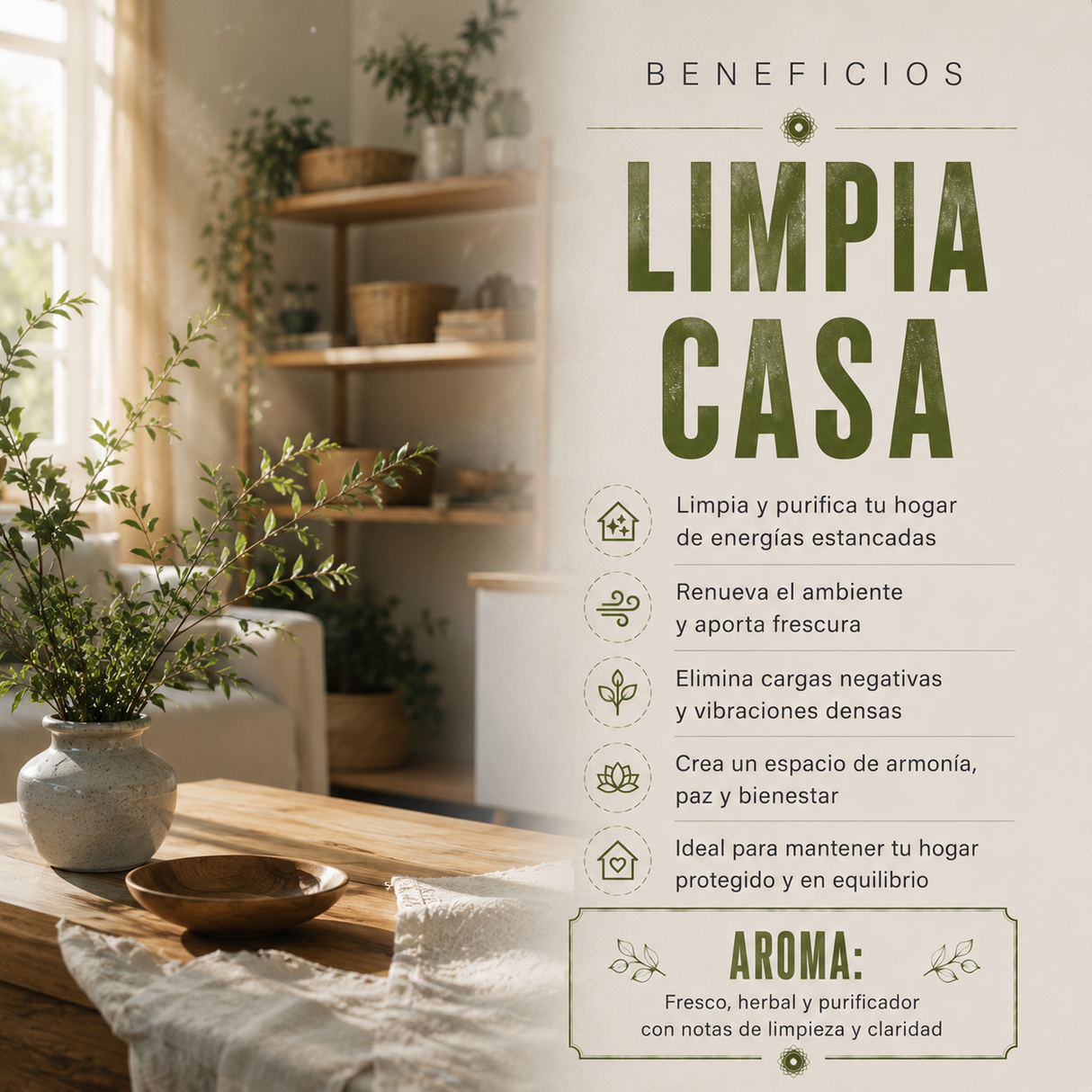 Aromatizante Spray Limpia Casa 100 mL