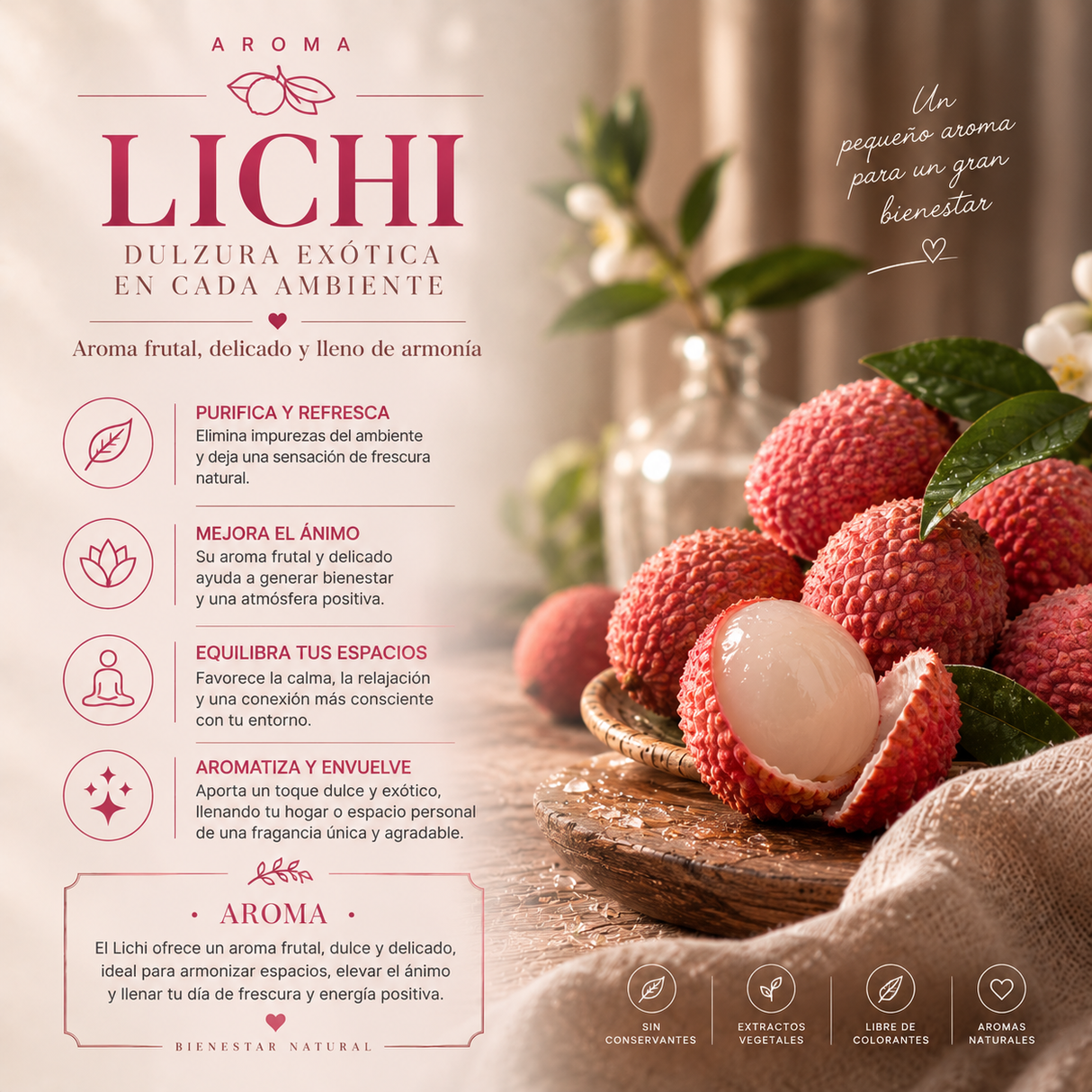 Incienso Smudge Litchi