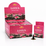 Incienso en Cono Lotus
