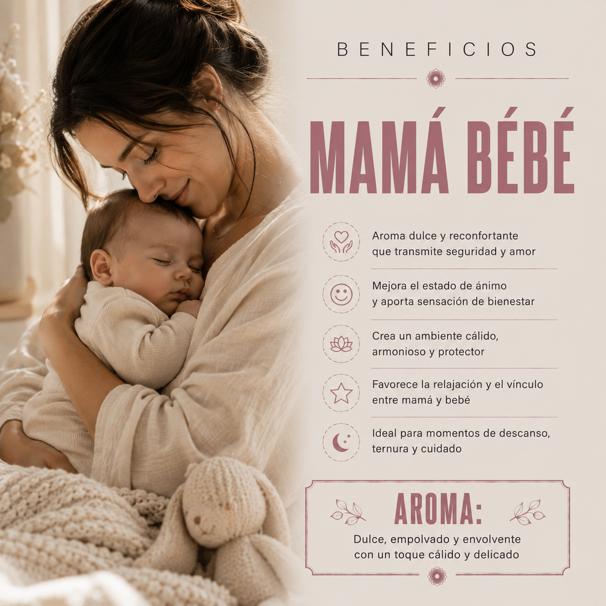 Aceite Aromático Mama y Bebe