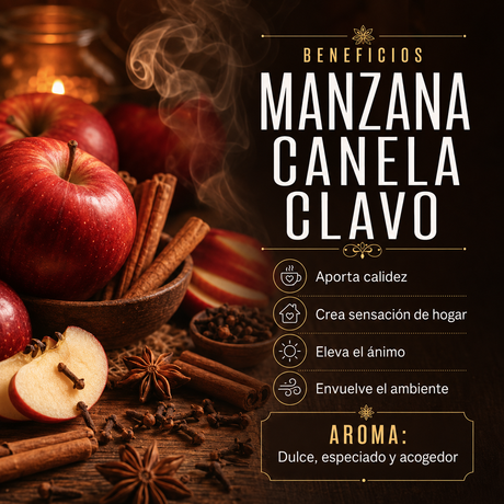 Incienso Jumbo Manzana Canela Clavo
