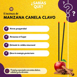 Sahumerio Slim Tibetano Manzana Canela