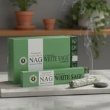 Incienso Golden Nag Salvia Blanca