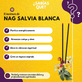 Incienso Nag Champa Salvia Blanca