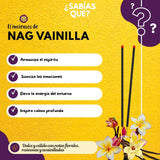 Incienso Nag Champa Vainilla