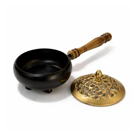 Quemador de Resina con Mango Ébano