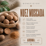 Aceite Esencial Nuez Moscada
