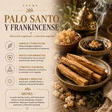 Incienso Palo Santo y Olíbano