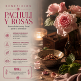 Aromatizante Spray Pachulí & Rosa 300 mL