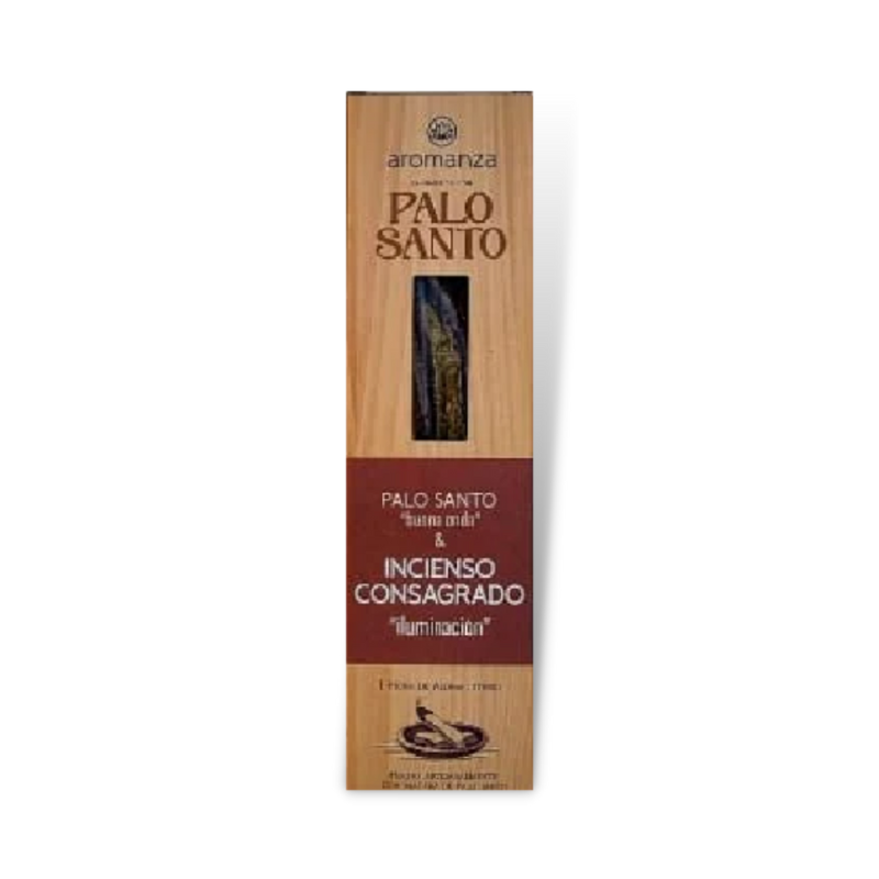 Sahumerio Palo Santo Buena Onda de Incienso Consagrado - Aromanza