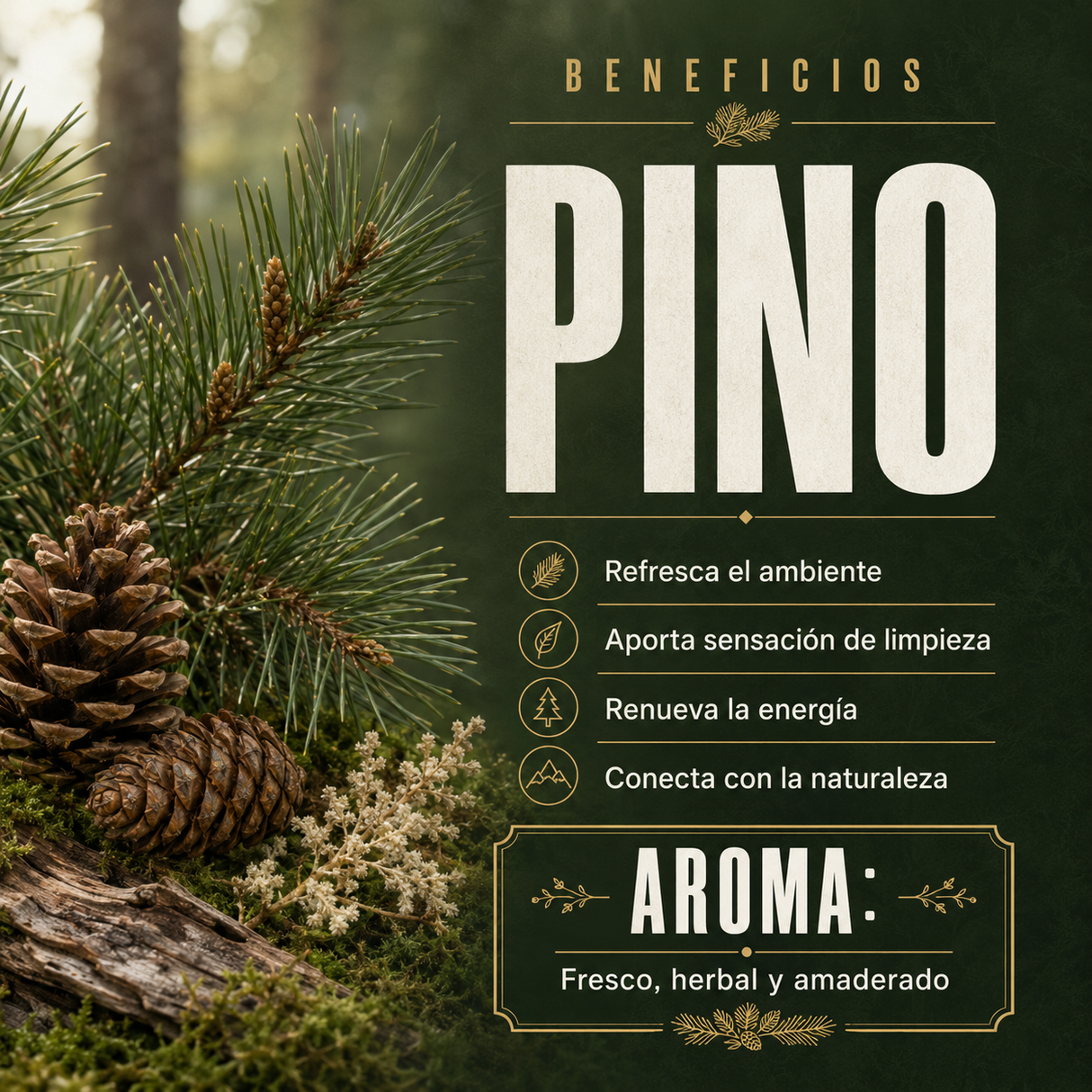 Aceite Aromatico de Pino