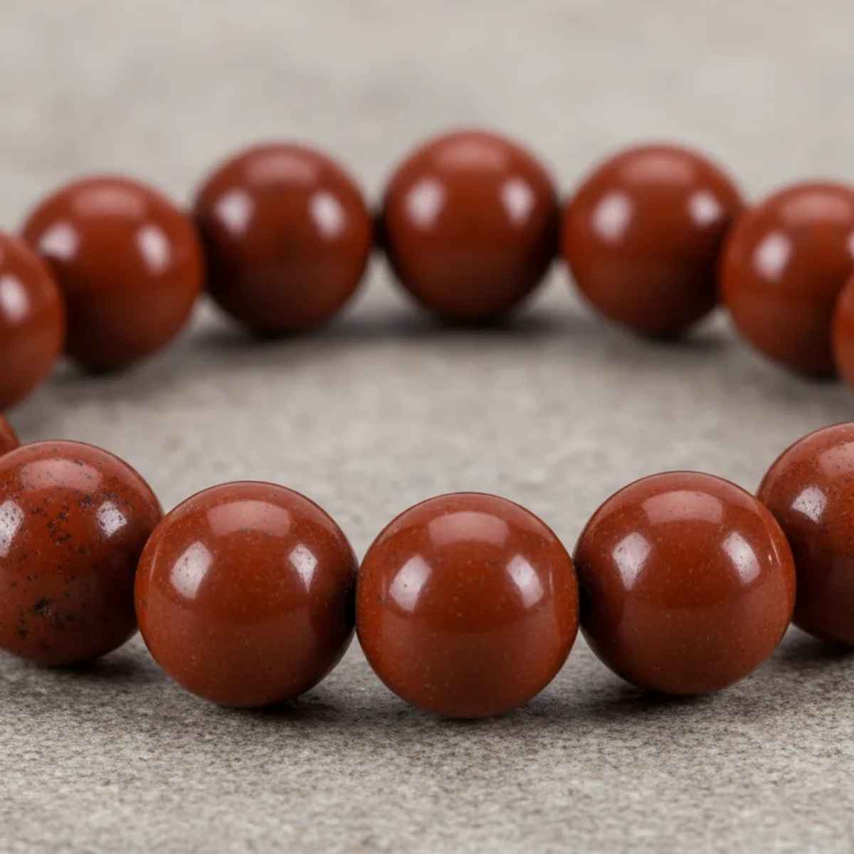 Pulsera Jaspe Rojo 8mm