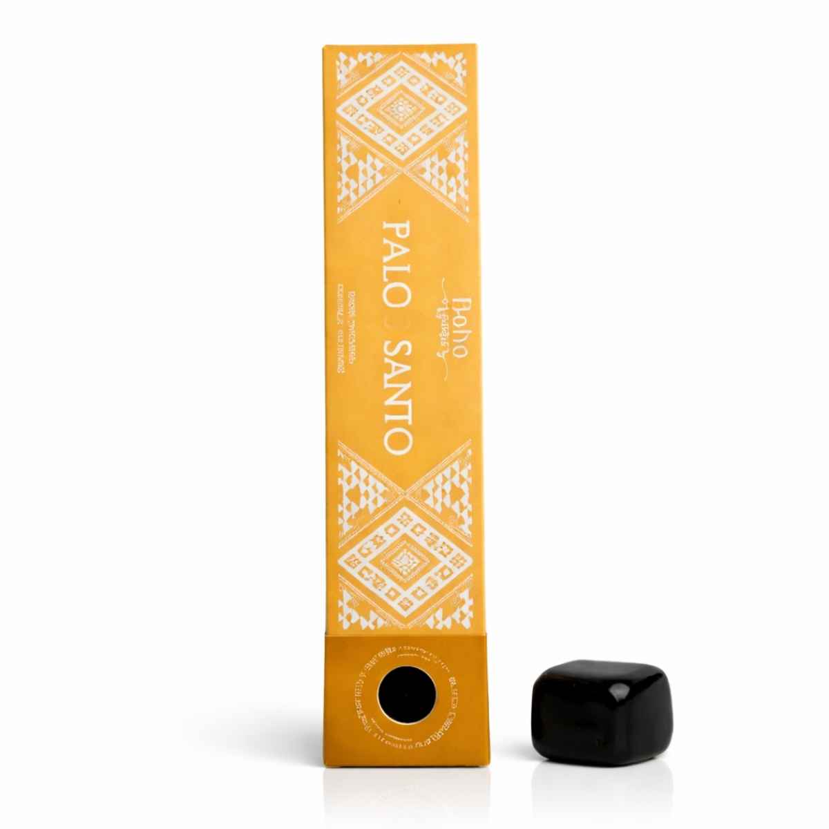 Incienso Palo Santo con Piedra Obsidiana