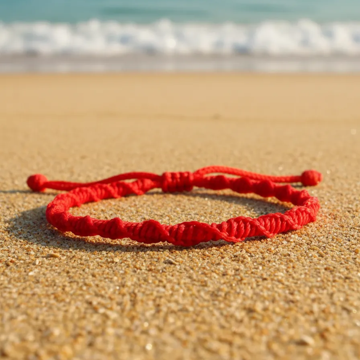 Pulsera Hilo Rojo Protección Tornillo
