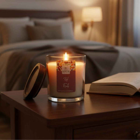 Vela Frutos Rojos 210gr