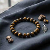 Pulsera Ojo de Tigre 8mm