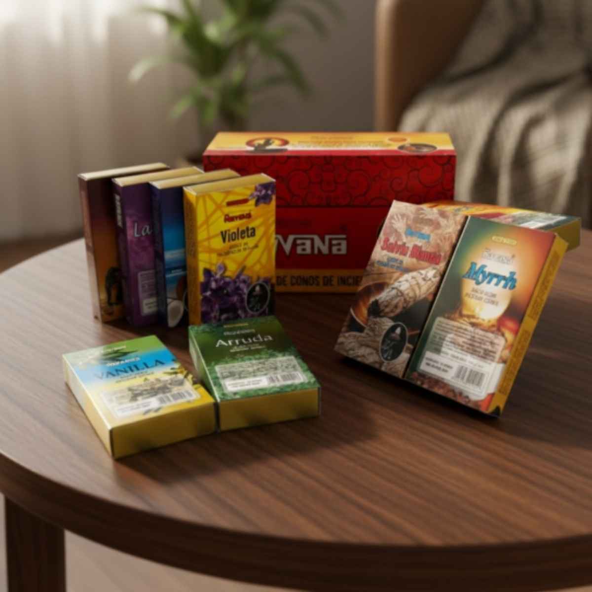 Pack Incienso Cascada 120 conos