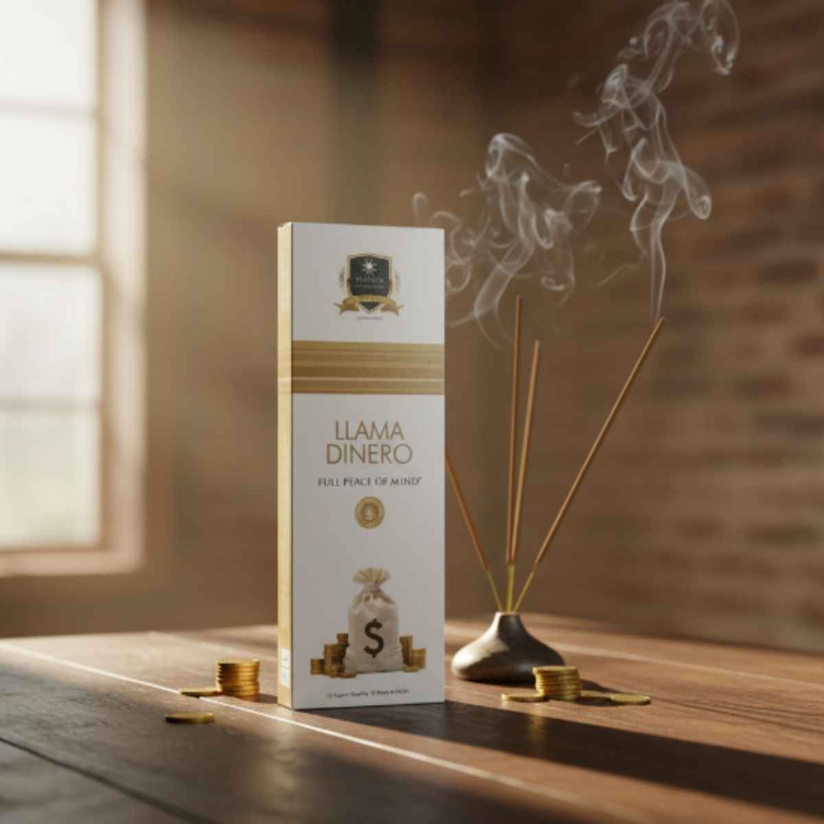 Incienso Llama Dinero