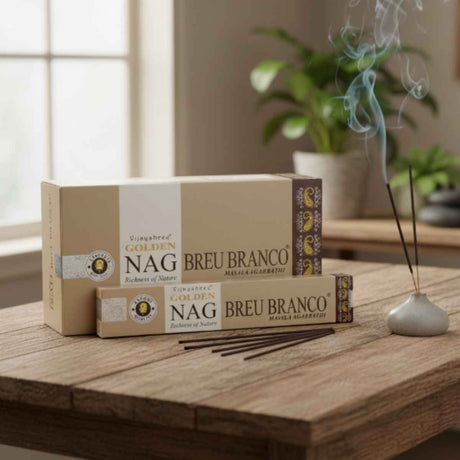 Incienso Golden Nag Breu Blanco