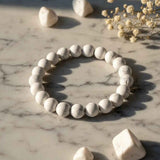Pulsera Howlita 8mm