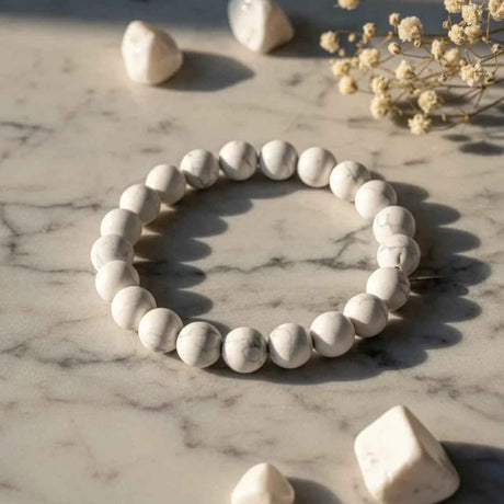 Pulsera Howlita 8mm