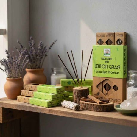 Incienso Orgánico Palo Santo con Lemongrass