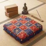 Cojin Azul Indio Patchwork Talla XL