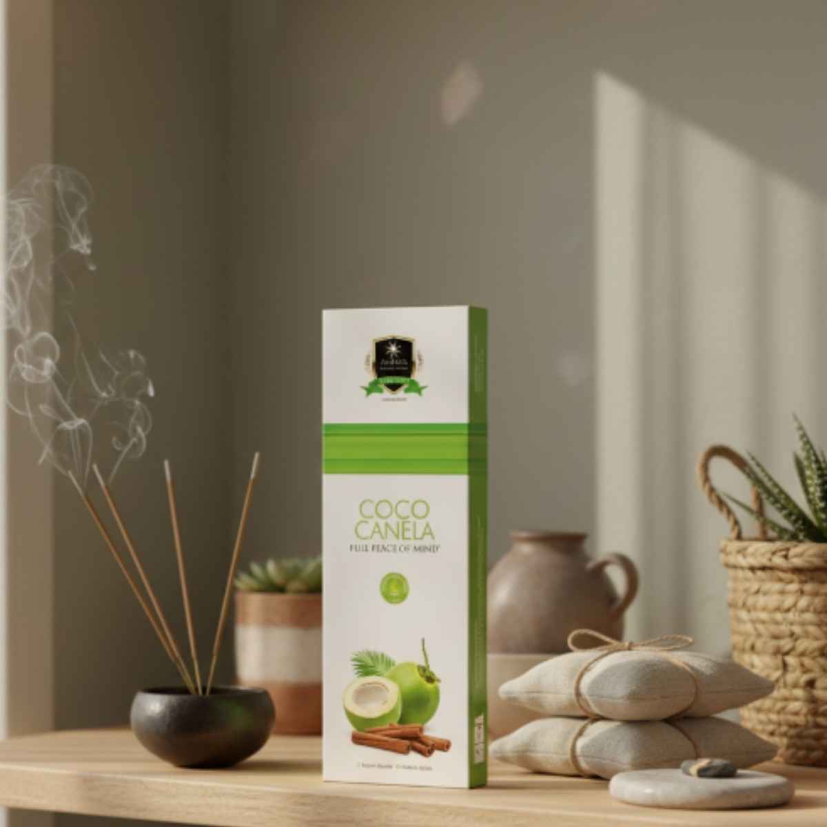 Incienso Coco Canela