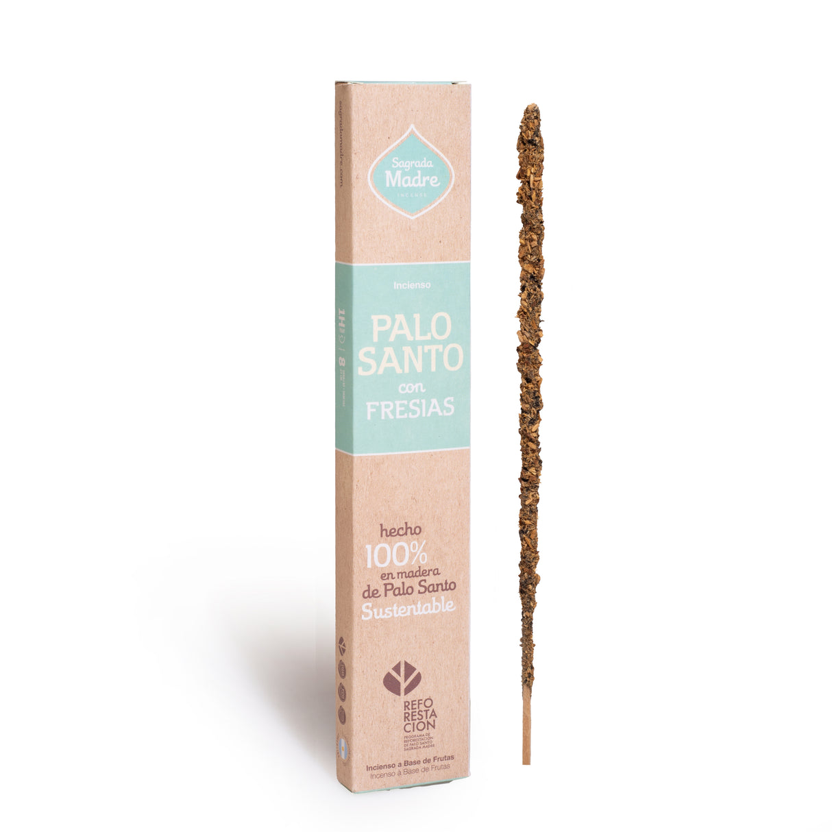 Varilla Sahumerio Palo Santo con Fresias - Sagrada Madre