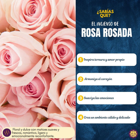 Incienso Rosa Dulce