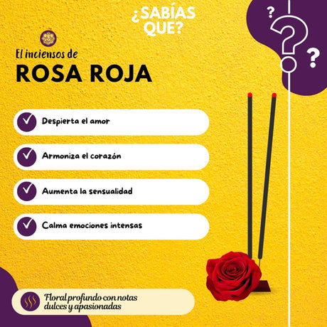 Incienso Rosa Mística