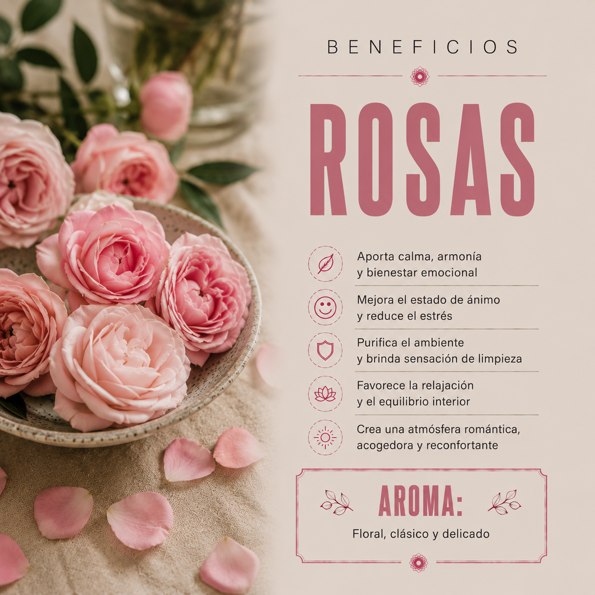 Aromatizante Spray Rosa 100 mL
