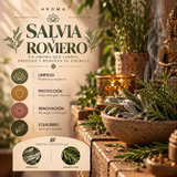 Incienso Salvia Blanca + Romero