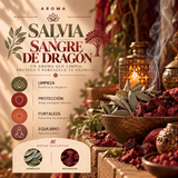 Incienso Salvia Blanca + Sangre de Dragon