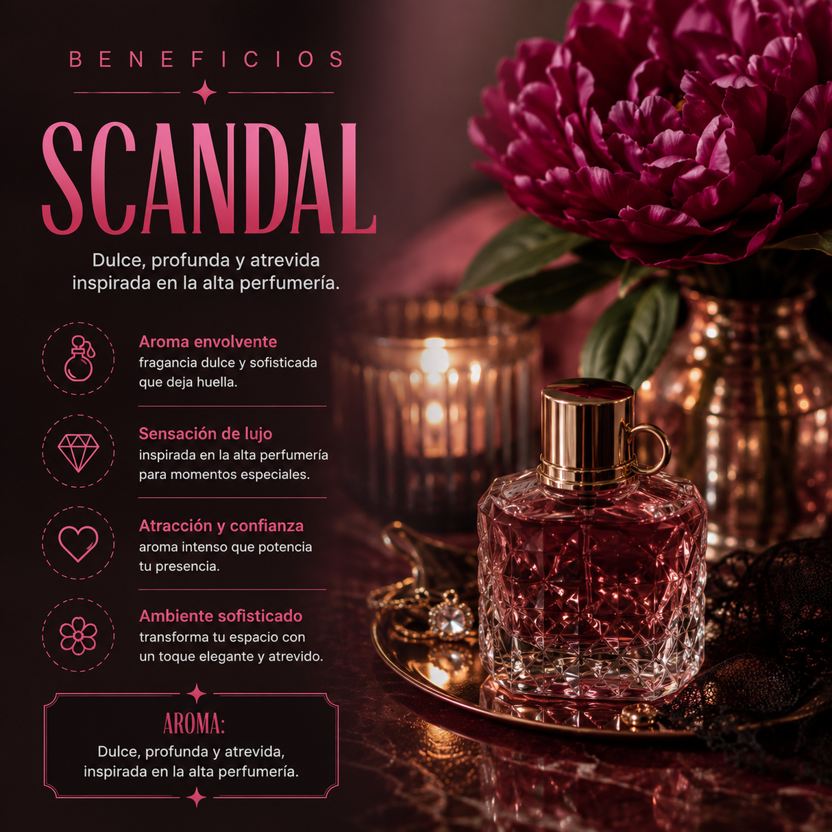 Aromatizante Spray Scandal 200 mL