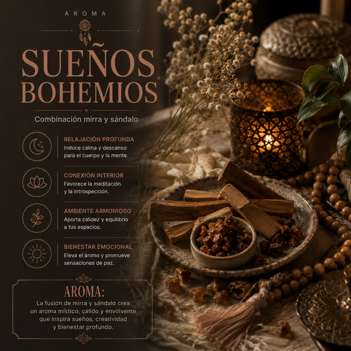 Set Incienso Sueños Bohemios