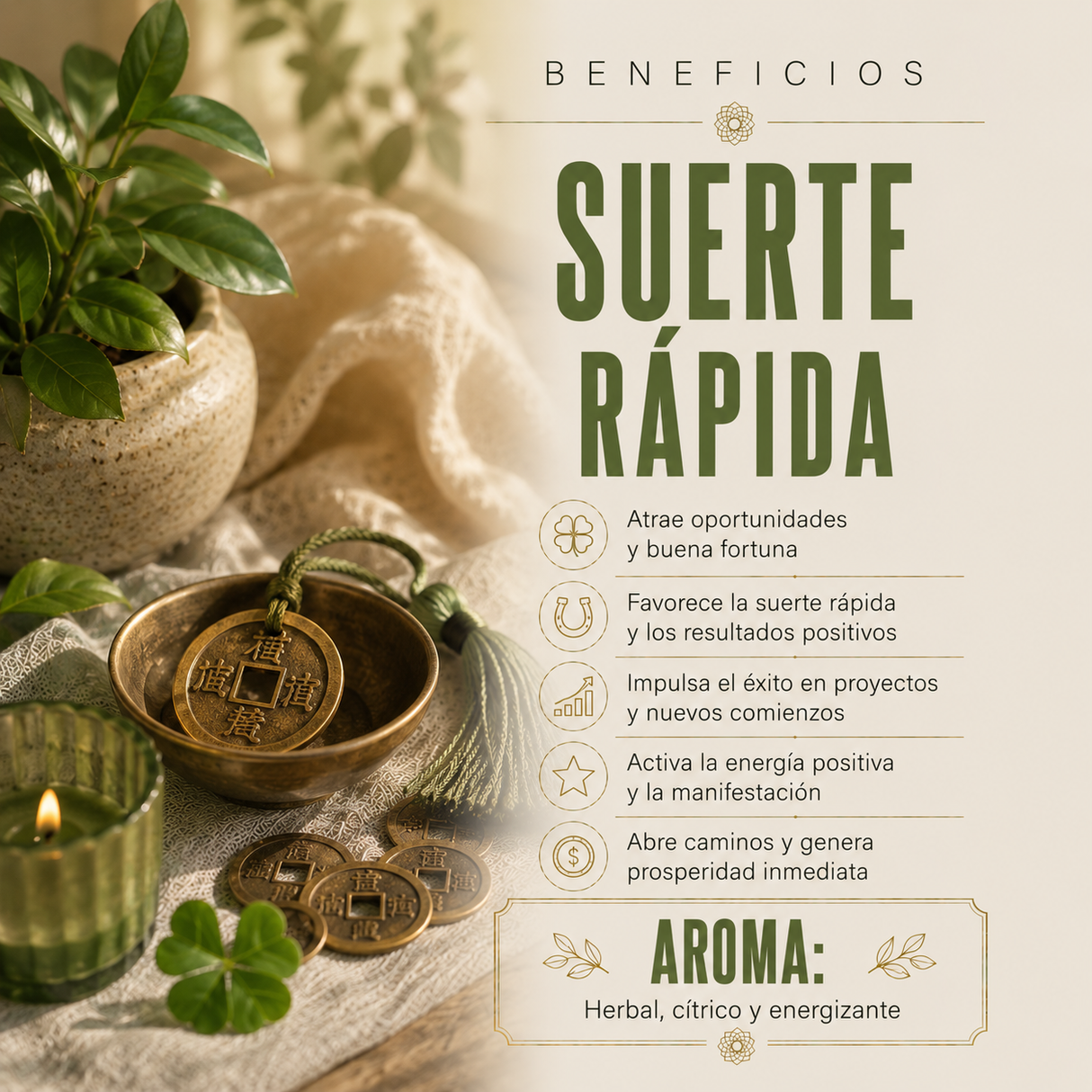 Incienso Jumbo Suerte Rápida