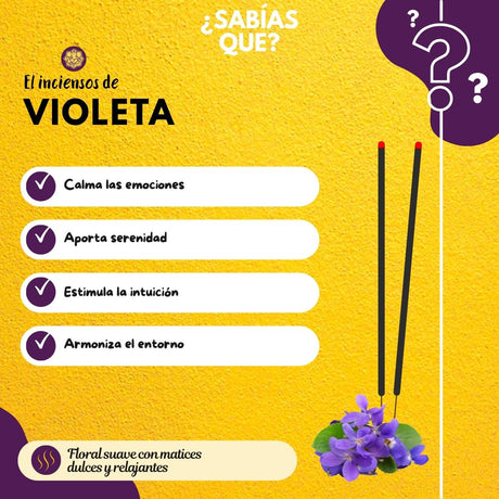 Incienso Violeta Vibrante