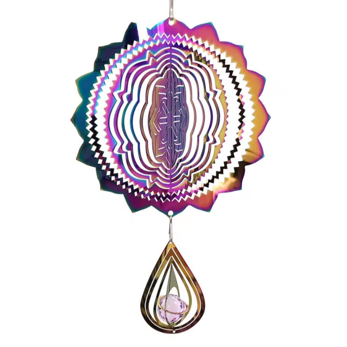 Anillo de Viento Gota de Mándala