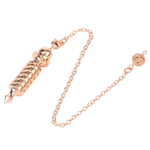 Péndulo Egipcio Oro Rosa