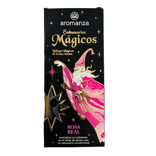 Sahumerio Magico Rosa Real - Aromanza