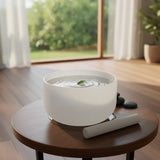 Cuenco Tibetano Cuarzo 8 Pulgadas Nota DO