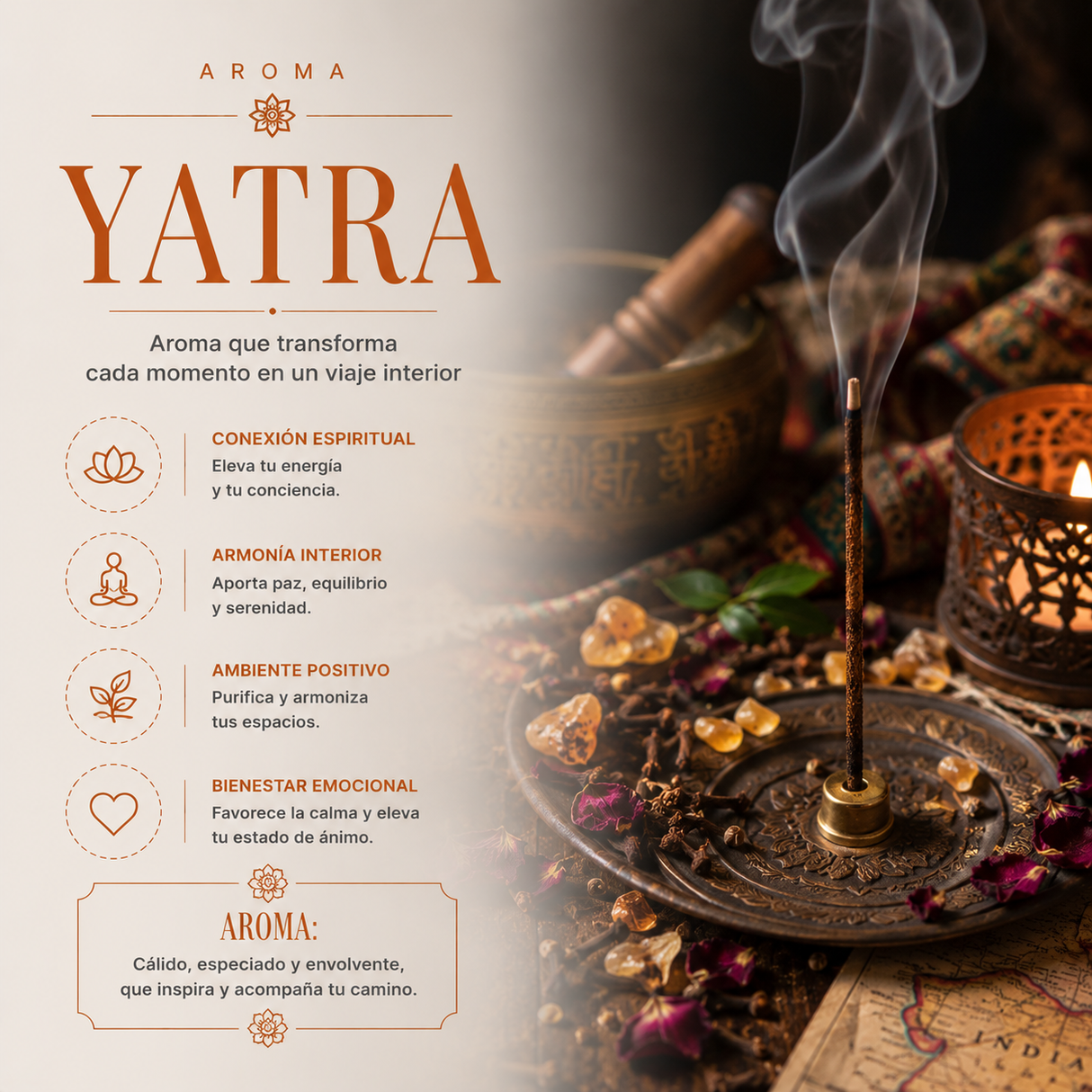 Aromatizante Spray Yatra 100 mL