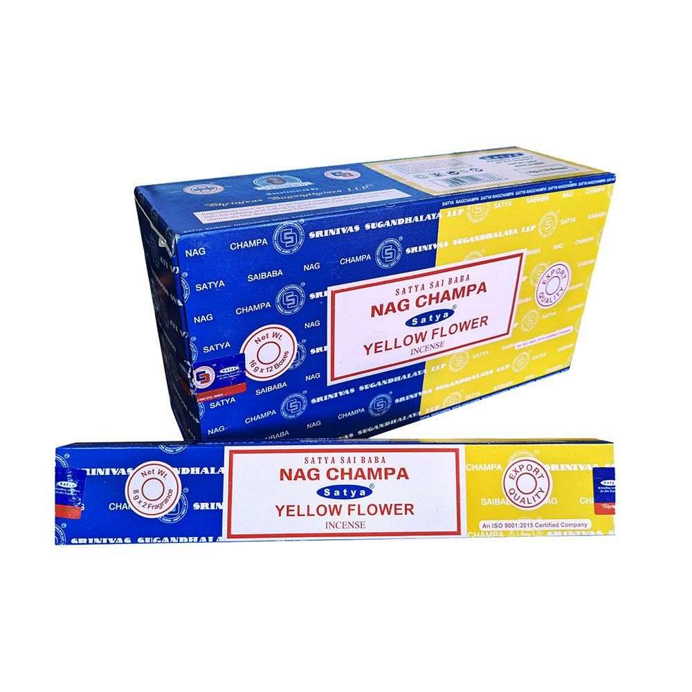 Incienso Duo Nag Champa y Yellow Flower