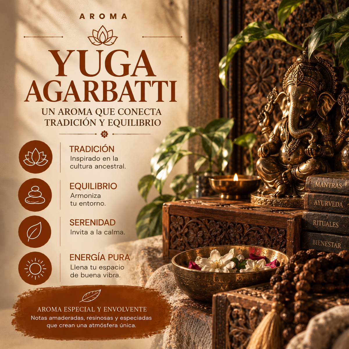 Incienso Yuga Agarbatti