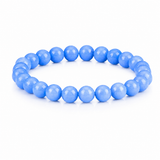 Pulsera Aguamarina 8mm